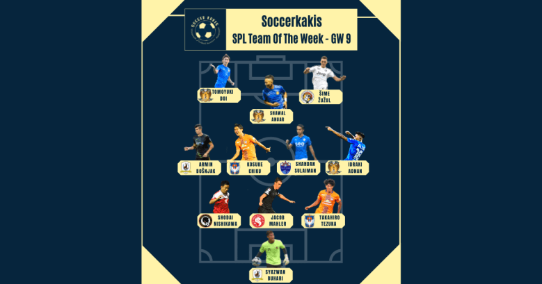 Our Singapore Premier League Team Of The Week&nbsp;#9