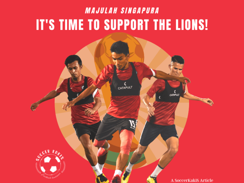 Majulah Singapura, It’s Time To Support The&nbsp;Lions