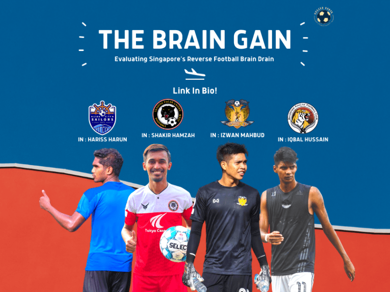 The Brain Gain: Evaluating Singapore’s Reverse Football Brain Drain – Short Term Benefits & Next&nbsp;Steps?