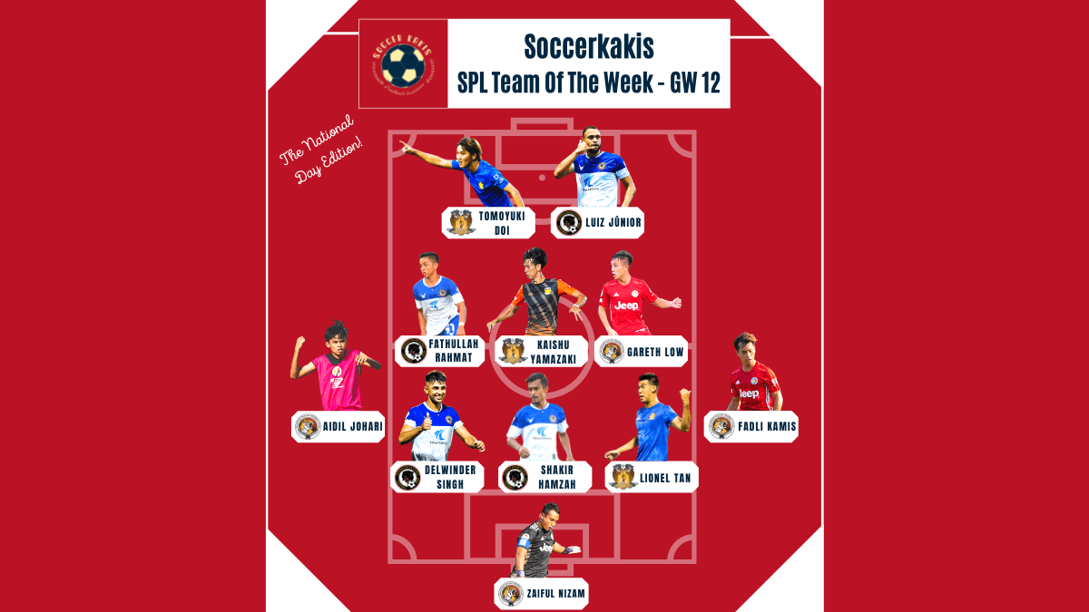 Our Singapore Premier League Team Of The Week&nbsp;#12