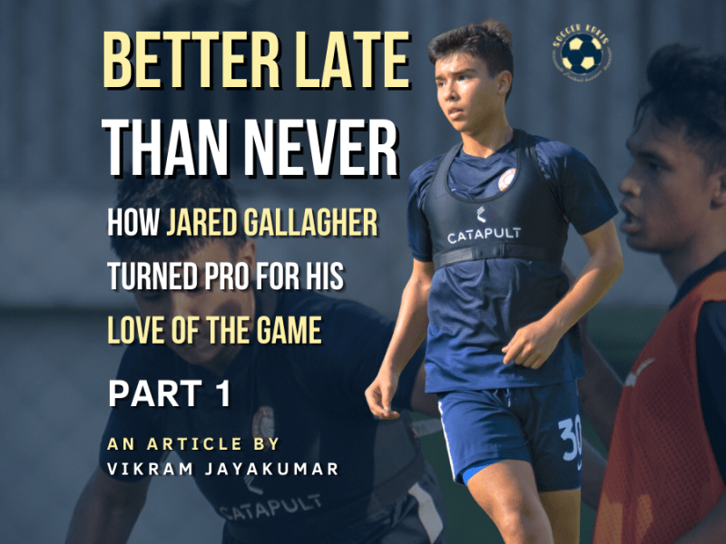 Better Late Than Never: How Jared Gallagher Turned Pro for His Love Of The Game Part&nbsp;1