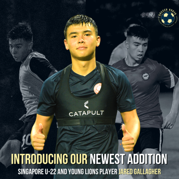Introducing Our Newest Addition: Singapore U-22 and Young Lions Player Jared&nbsp;Gallagher