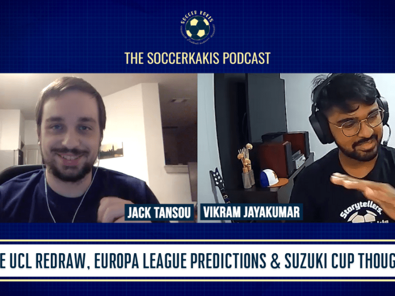 Podcast: The UCL Redraw, Europa League Predictions & AFF Suzuki Cup&nbsp;Thoughts