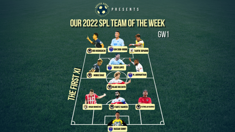 Our 2022 SPL Team of The Week&nbsp;#1