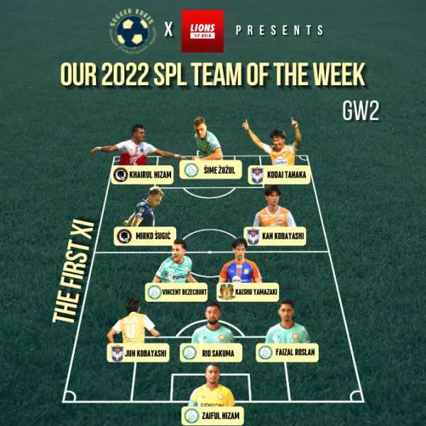 Our 2022 SPL Team of The Week #2 (Feat. Lions Of&nbsp;Asia)