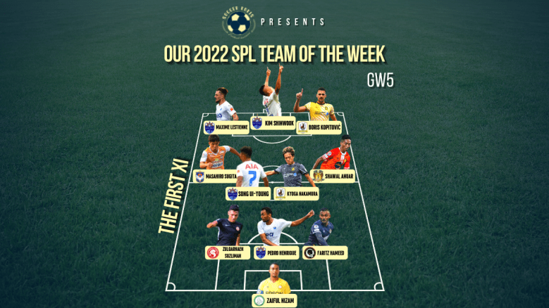 Our 2022 SPL Team of The Week&nbsp;#5
