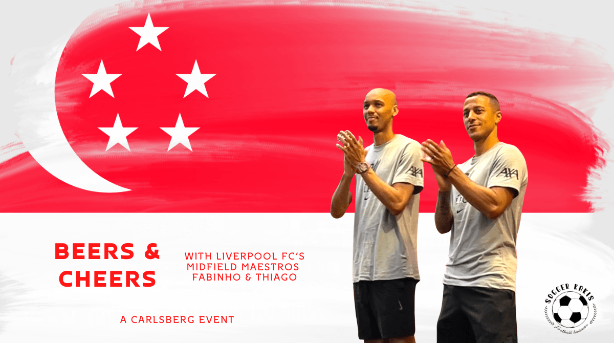 Beers And Cheers With Liverpool FC’s Fabinho & Thiago&nbsp;Alcantara